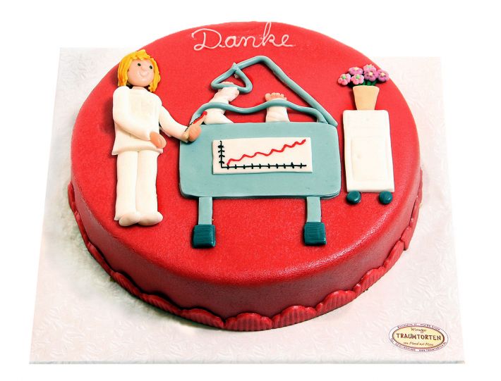 Auf dem Weg nach oben Beförderungstorte