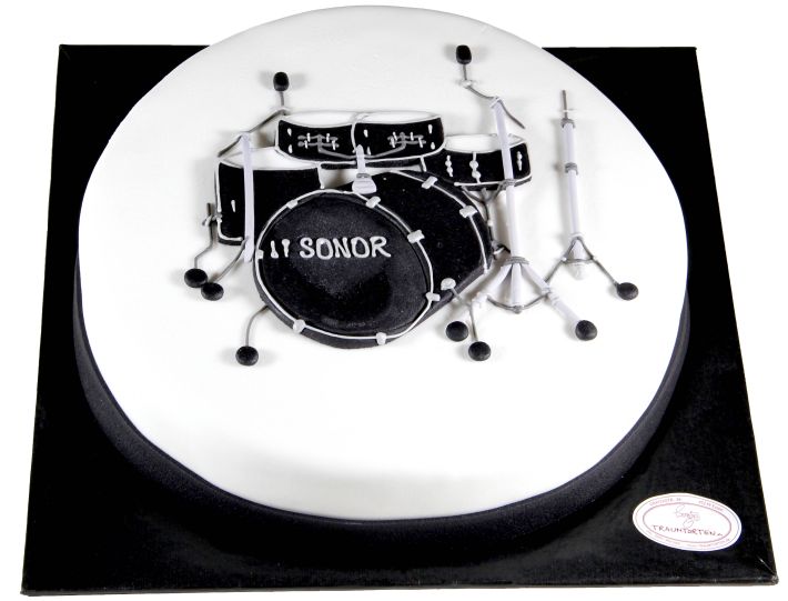 Drummer-Torte für Rhythmus-Liebhaber