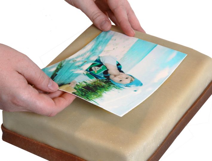 Foto Tortenaufleger eckig