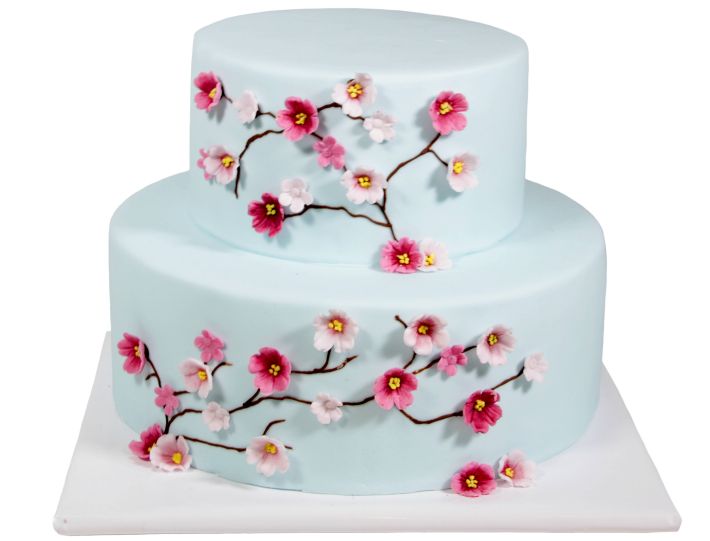 Kirschblüten Hochzeitstorte