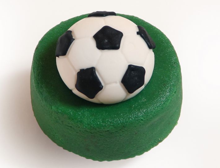 Mini-Törtchen mit Fußball