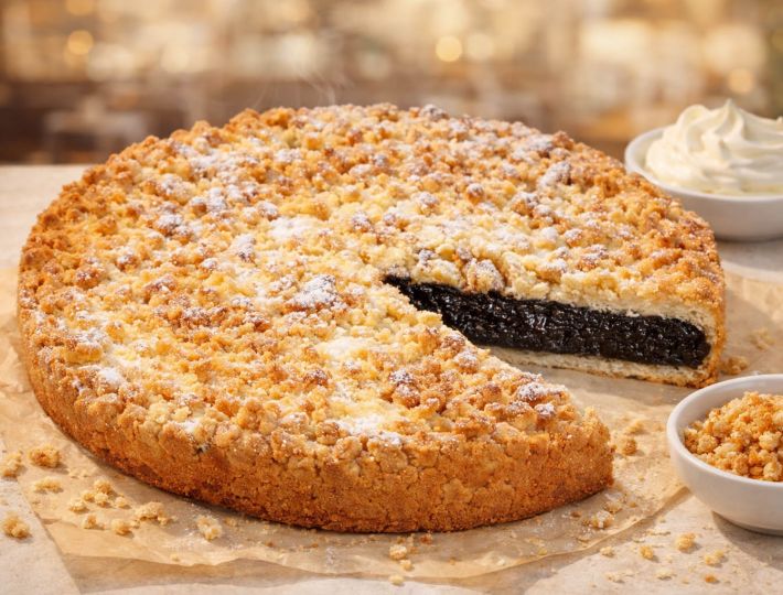 Mohnstreusel Torte
