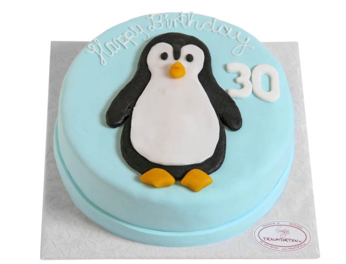 Pinguin Torte