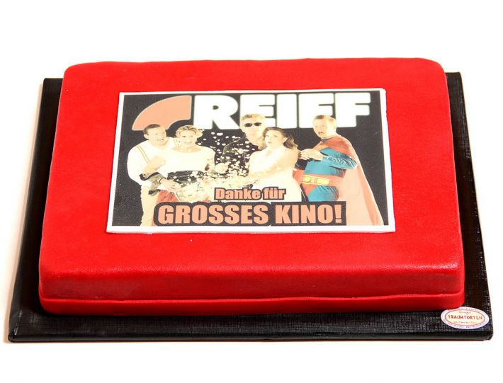 Rechteckige Fototorte