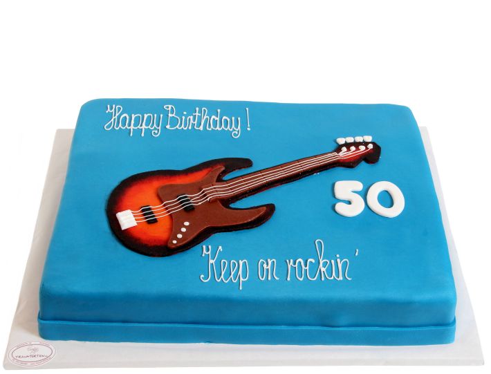 Rockstar-Torte für Musikliebhaber