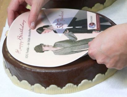 Foto Tortenaufleger rund