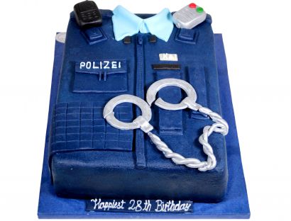 Polizei Torte