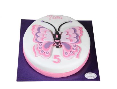 Schmetterling-Kindertorte