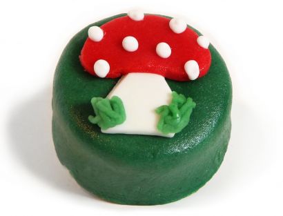 Weihnachts-Törtchen Glückspilz